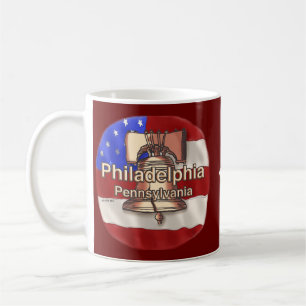 Philadelphia Liberty Bell Kaffemugg