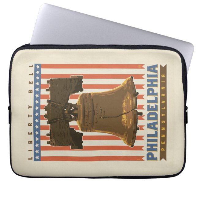Philadelphia | Liberty Bell Laptop Fodral (Framsidan)