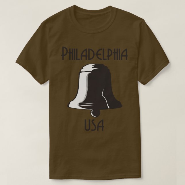 Philadelphia Liberty Bell T Shirt (Design framsida)