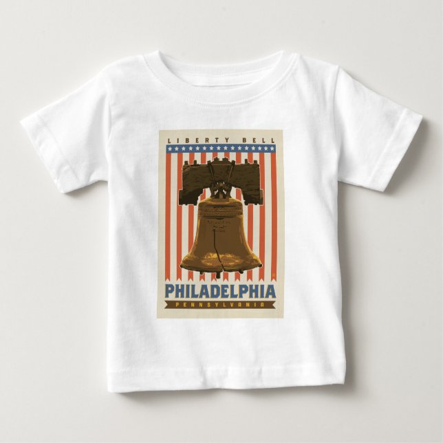 Philadelphia | Liberty Bell T Shirt (Framsida)