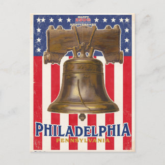 Philadelphia Liberty Bell Vintage Vykort