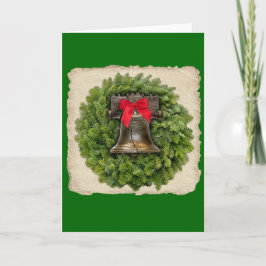 Philadelphia Liberty Bell Wandement Parchment Helgkort