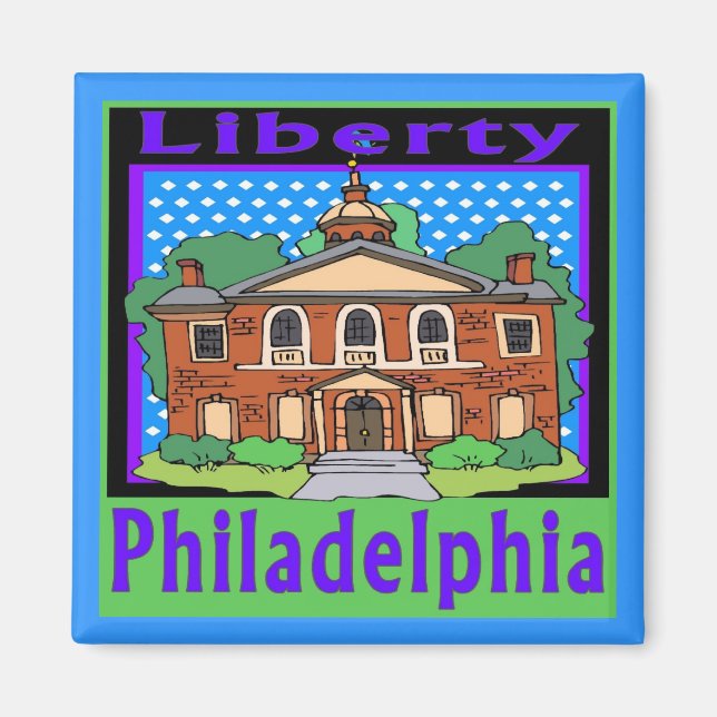 Philadelphia Liberty Magnet (Framsidan)