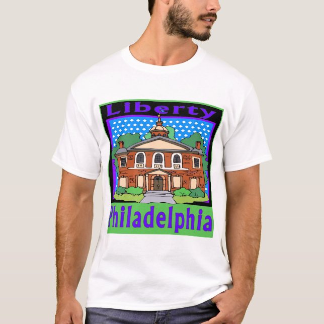 Philadelphia Liberty Tee Shirt (Framsida)