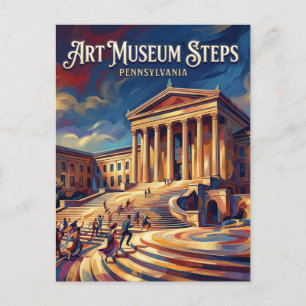 Philadelphia Museum of Art Pennsylvania Vykort