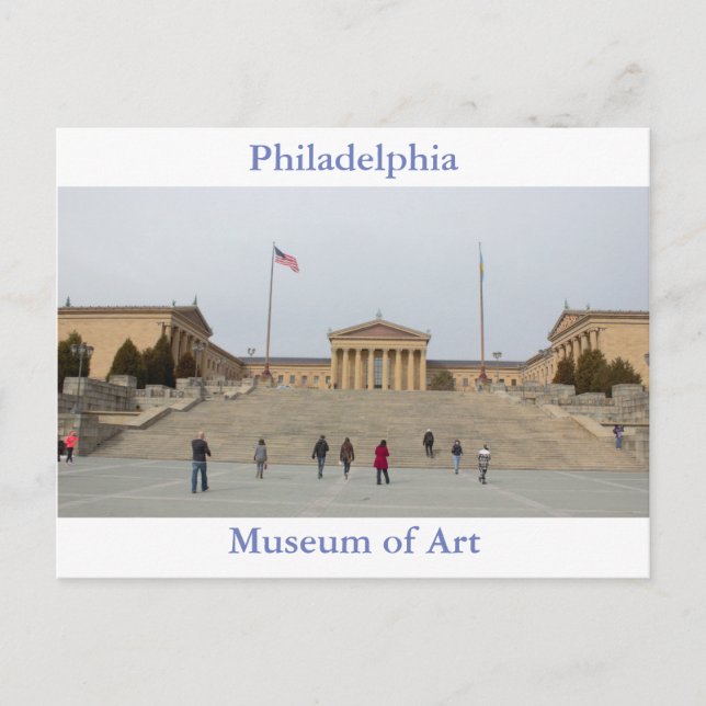 Philadelphia Museum of Art Postcard Vykort (Framsida)