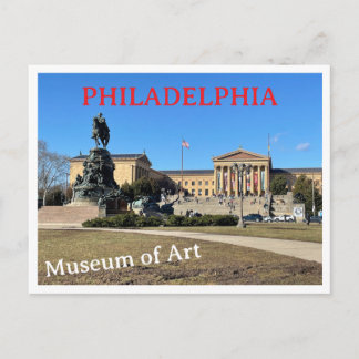 Philadelphia Museum of Art Postcard Vykort