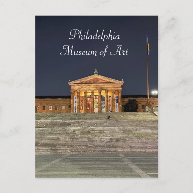 Philadelphia Museum of Art Postcard Vykort (Framsida)