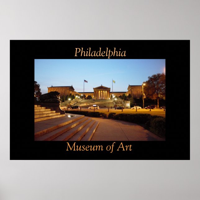 Philadelphia Museum of Art Poster (Framsidan)
