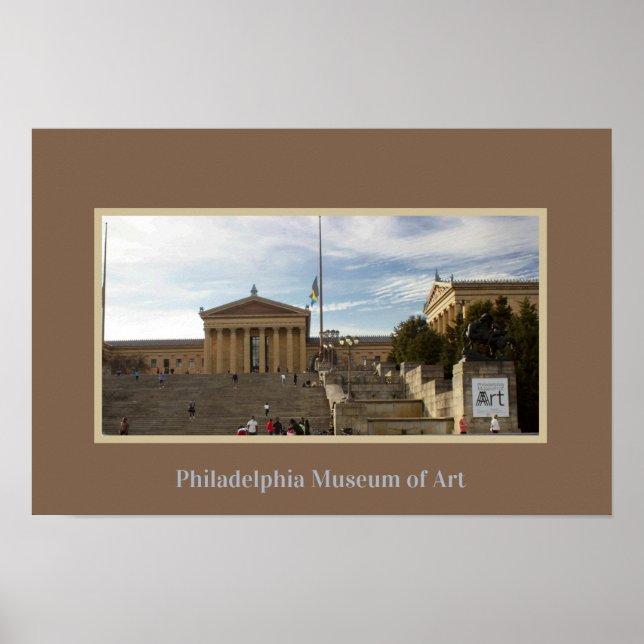 Philadelphia Museum of Art Poster (Framsidan)