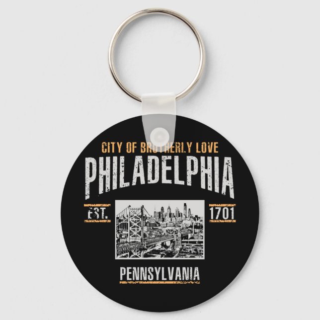 Philadelphia Nyckelring (Framsida)