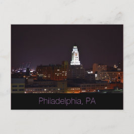 Philadelphia, PA-fullkortsfilm Vykort