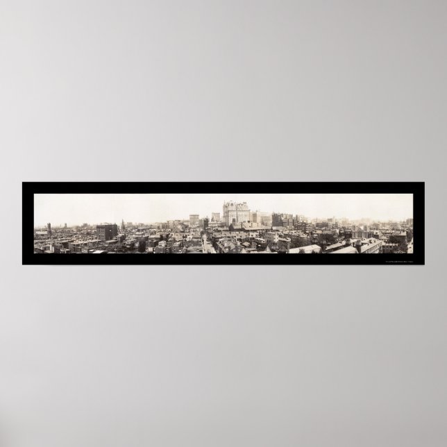 Philadelphia PA Photo 1913 Poster (Framsidan)