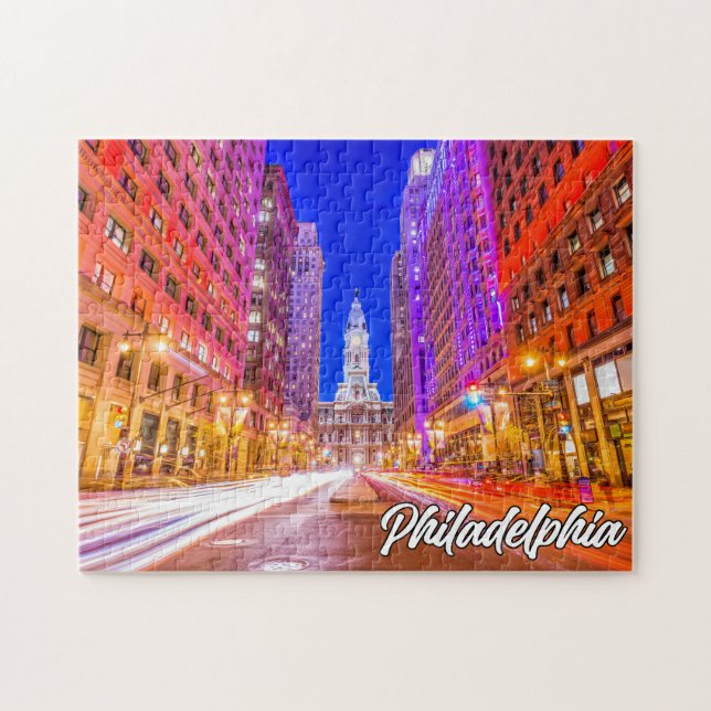 Philadelphia, Pennsylvania, Förenade Stater Pussel (Horisontell)