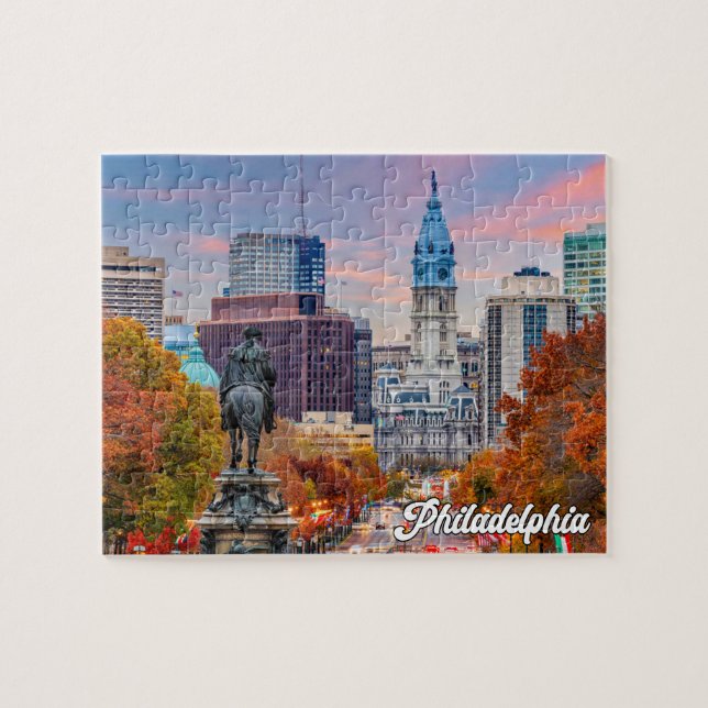 Philadelphia, Pennsylvania, Förenade Stater Pussel (Horisontell)