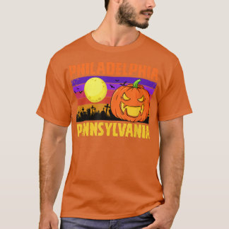 Philadelphia Pennsylvania Happy halloween Party Lo T Shirt