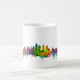 Philadelphia Pennsylvania horisont Kaffemugg