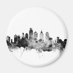 Philadelphia Pennsylvania horisont Magnet