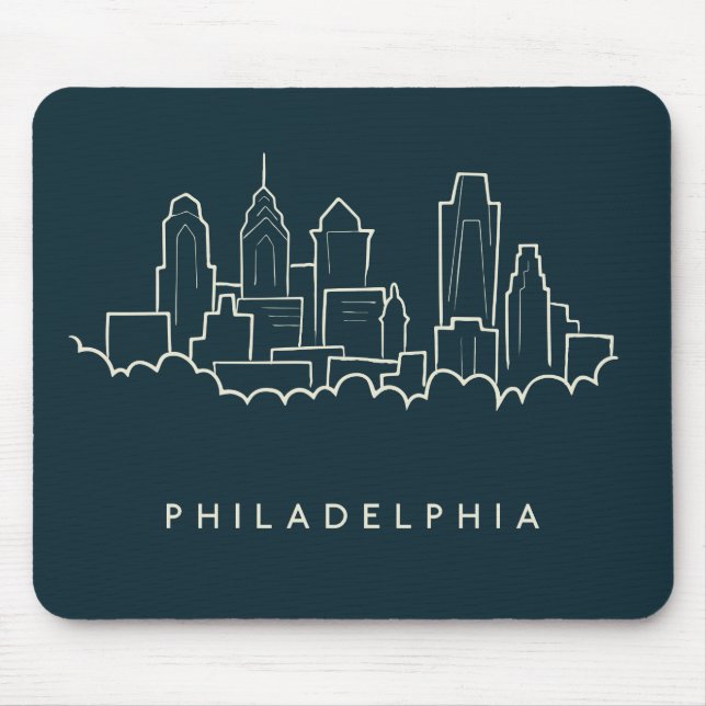 Philadelphia Pennsylvania horisont Musmatta (Framsidan)