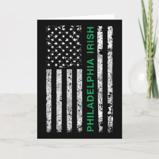 Philadelphia Pennsylvania Irländska Amerikaner Irl Kort