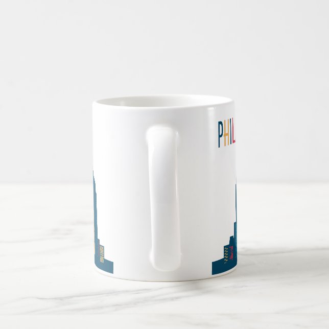 Philadelphia, Pennsylvania-kaffe Mugg (Handtag)