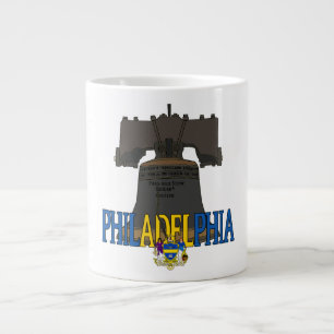 Philadelphia Pennsylvania Liberty Bell Jumbo Mugg