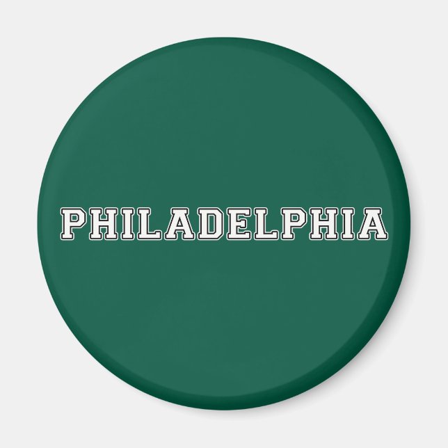 Philadelphia Pennsylvania Magnet (Framsidan)