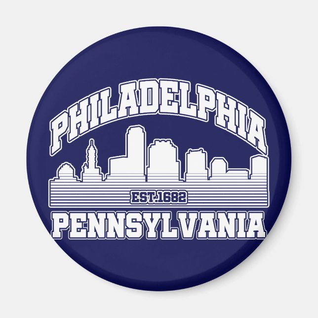 Philadelphia,Pennsylvania Magnet (Framsidan)