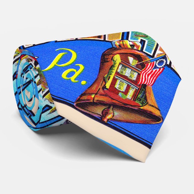Philadelphia Pennsylvania PA Stor Brev vykort Slips (Rullad)