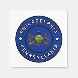 Philadelphia Pennsylvania Pappersservett