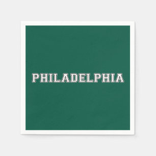 Philadelphia Pennsylvania Pappersservett