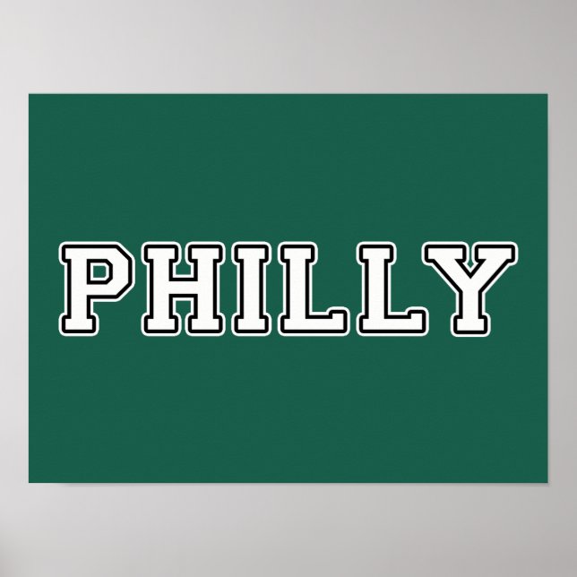 Philadelphia Pennsylvania Poster (Framsidan)