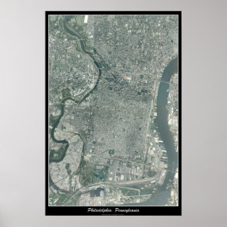 Philadelphia, Pennsylvania satellitposter Poster