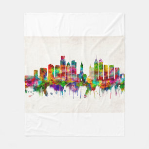Philadelphia Pennsylvania Skyline Fleecefilt