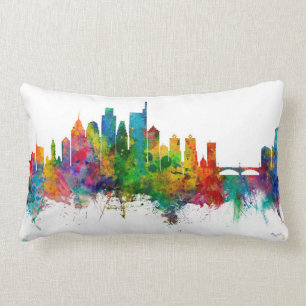 Philadelphia Pennsylvania Skyline Lumbarkudde