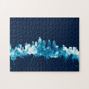 Philadelphia Pennsylvania Skyline Pussel