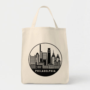 Philadelphia Pennsylvania Skyline Tygkasse