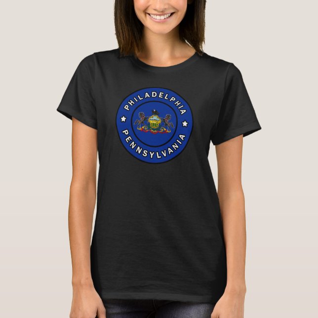 Philadelphia Pennsylvania T-shirt (Framsida)
