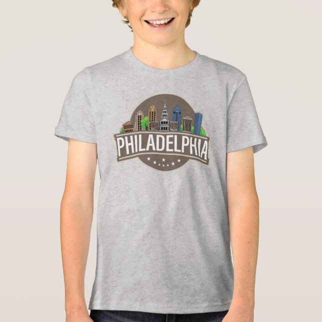 Philadelphia Pennsylvania T Shirt (Framsida)
