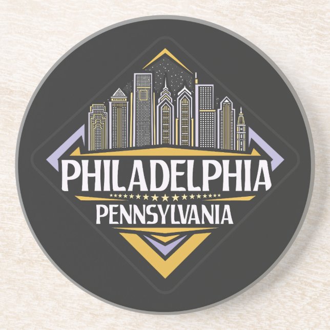 Philadelphia Pennsylvania Underlägg (Framsidan)