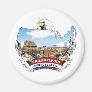 Philadelphia, Pennsylvania USA Örn Magnet