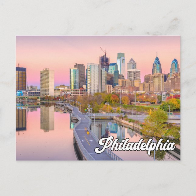 Philadelphia, Pennsylvania, USA Vykort (Framsida)