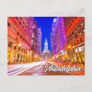 Philadelphia, Pennsylvania, USA Vykort