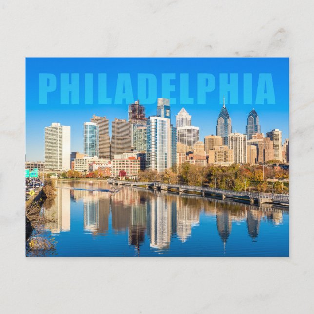 Philadelphia Pennsylvania Vykort (Framsida)