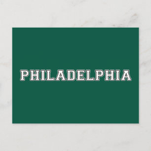 Philadelphia Pennsylvania Vykort