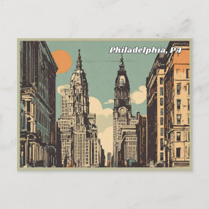 Philadelphia, Pennsylvania Vykort