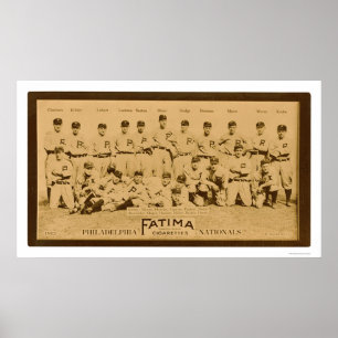 Philadelphia Phillies lag 1913 Poster
