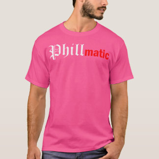 Philadelphia Philly Phillmatic Red Rap Hip hop T Shirt