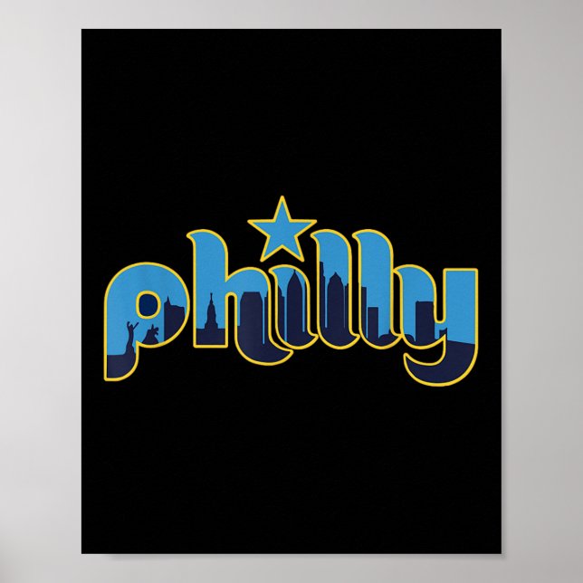 Philadelphia Philly - Throwback Design - Clic Poster (Framsidan)
