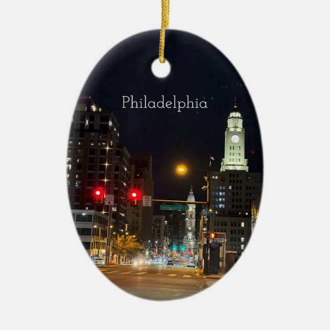 Philadelphia Photo Ornament (Framsidan)